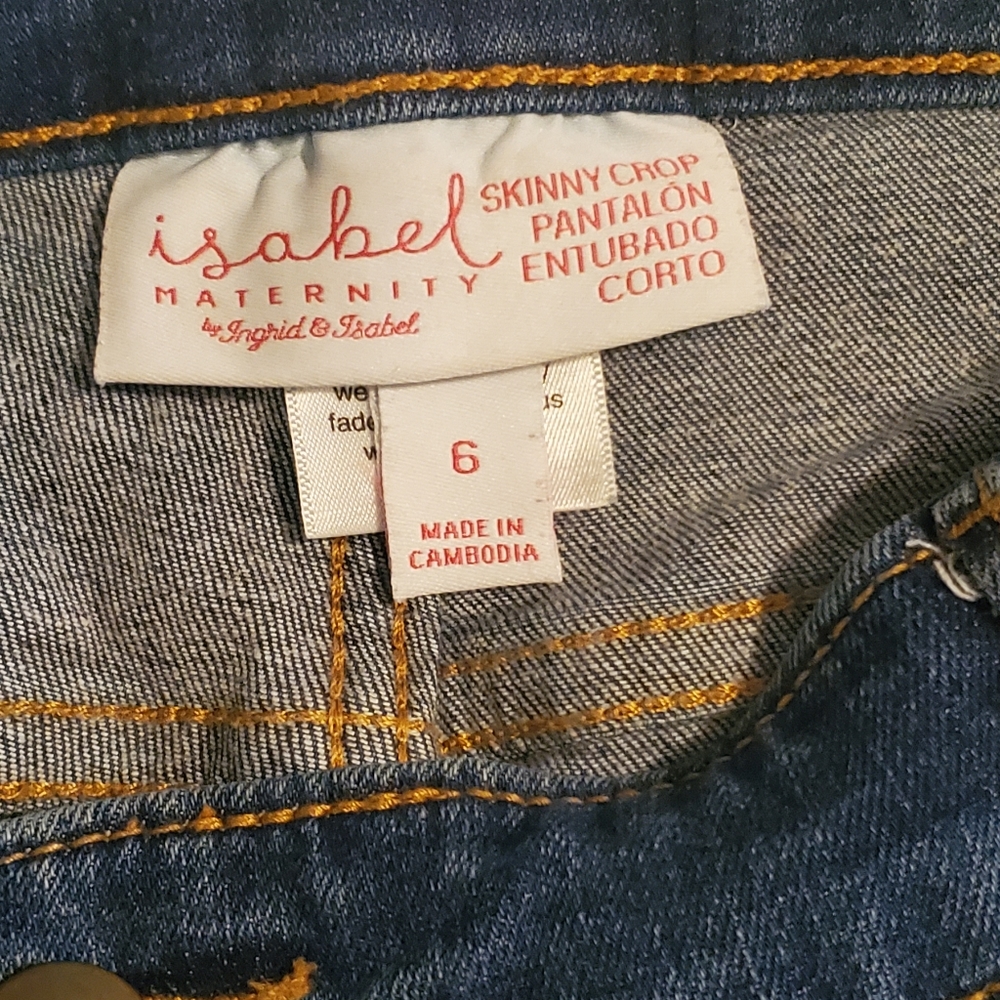Isabel maternity jeans - Picture 2 of 4